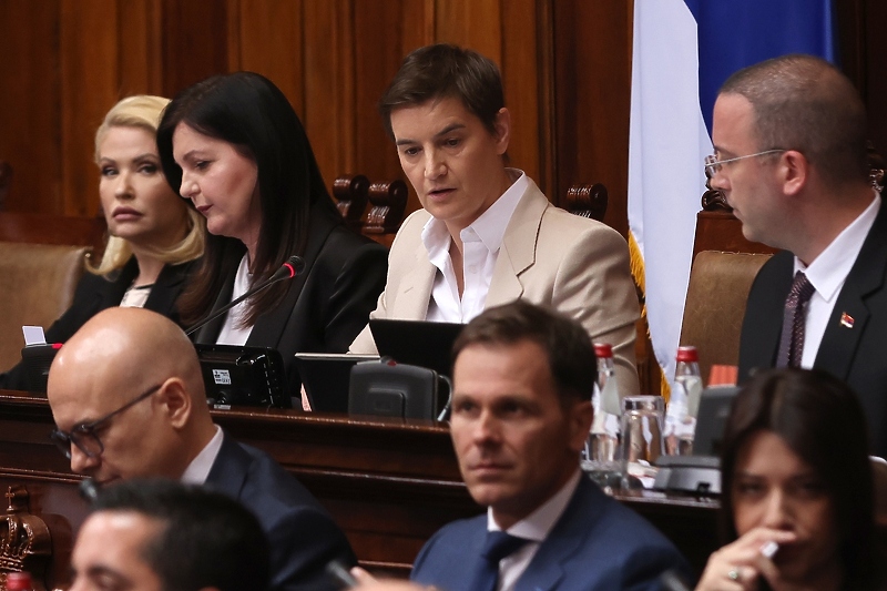 Predsjednica Skupštine Srbije Ana Brnabić (Foto: EPA-EFE)