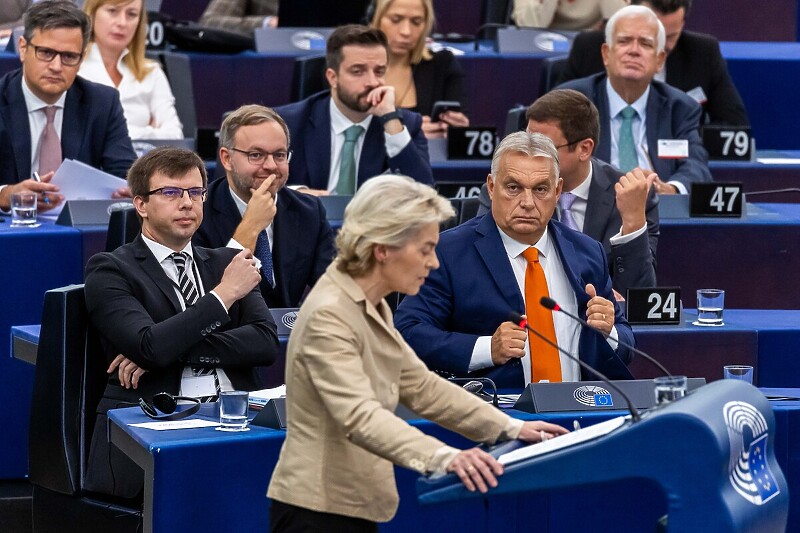 Ursula von der Leyen i Viktor Orban (Foto: EPA-EFE)