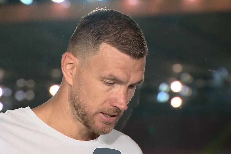 Edin Džeko (Foto: Screenshot/BHT1)