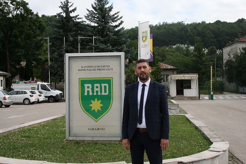 Direktor KJKP Rad Nijaz Salamović