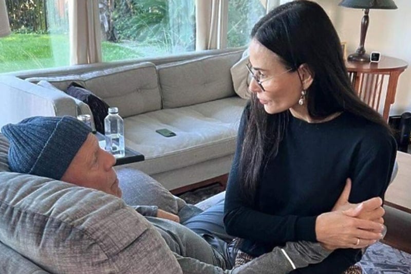 Demi Moore i Bruce Willis (Foto: Instagram/Screenshot)