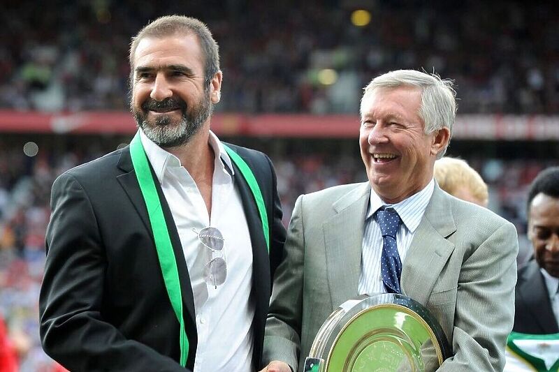 Eric Cantona i Alwx Ferguson (Foto: Instagram)