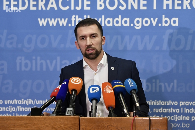 Adnan Delić, federalni ministar rada i socijalne politike (Foto: D. S./Klix.ba)