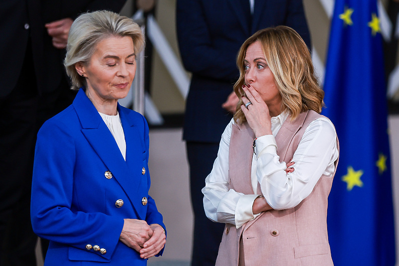 Ursula von der Leyen i Giorgia Meloni (Foto: EPA-EFE)