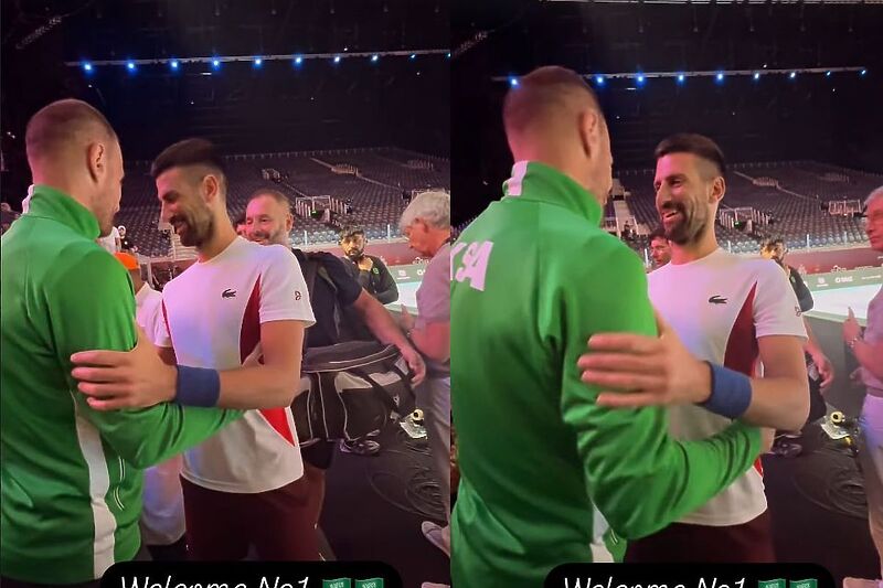 Aldin Šetkić i Novak Đoković (Foto: Screenshot)