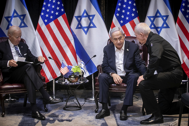 Joe Biden na sastanku s Benjaminom Netanyahuom (Foto: EPA-EFE)