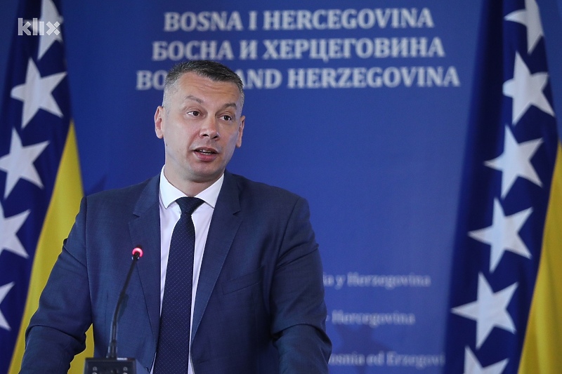 Nenad Nešić, ministar sigurnosti BiH (Foto: I. L./Klix.ba)