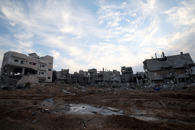 Beit Lahia nakon ranijih bombardovanja (Foto: EPA-EFE)