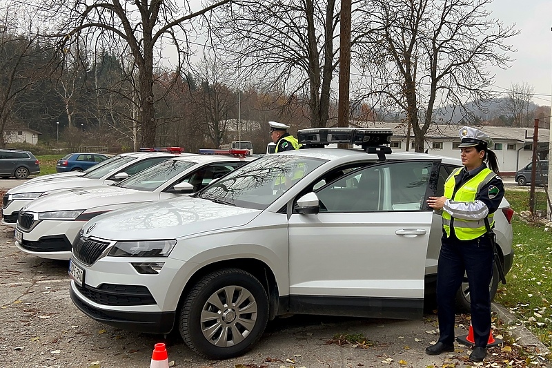 Pripadnici tuzlanske policijske jedinice za saobraćaj (Foto: A. K./Klix.ba)