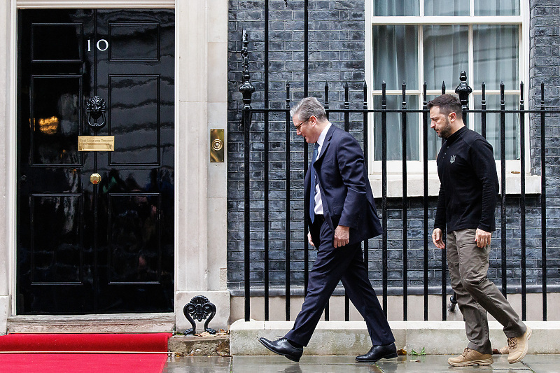 Keir Starmer i Volodimir Zelenski (Foto: EPA-EFE)