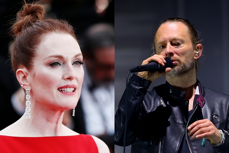 Thom Yorke i Julianne Moore (Foto: Shutterstock)