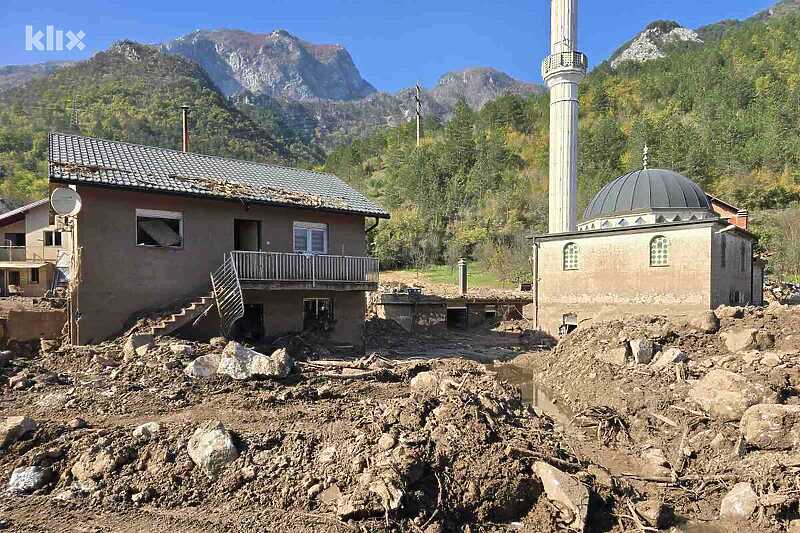 Donja Jablanica nakon prirodne katastrofe (Foto: Čitatelj)