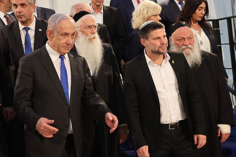 Benjamin Netanyahu i Bezalel Smotrich (Foto: EPA-EFE)