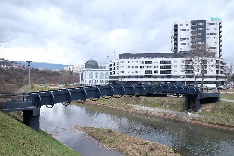 Pješački most na Otoci (Foto: Općina Novi Grad Sarajevo)