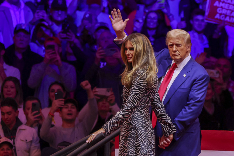 Melania i Donald Trump (Foto: EPA-EFE)