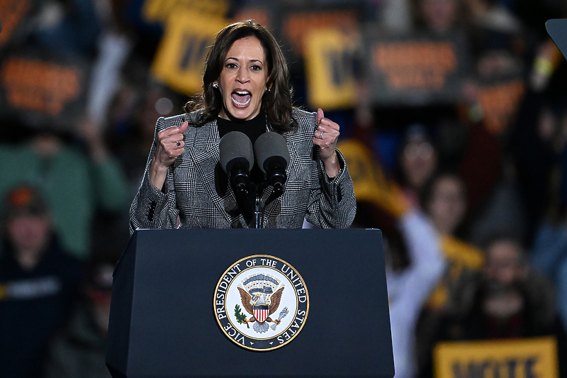 Kamala Harris zbog posljednjih anketa u potencijalnom problemu (Foto: EPA-EFE)