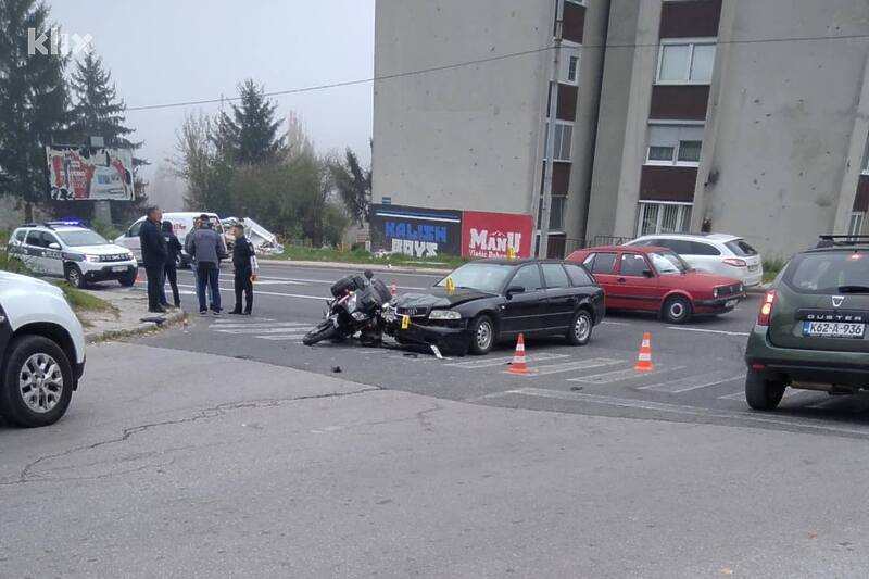 Mjesto nesreće u Travniku (Foto: Čitatelj)