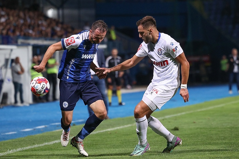 Široki je u prvom meču na Grbavici pobijedio 1:0 (Foto: I. L./Klix.ba)