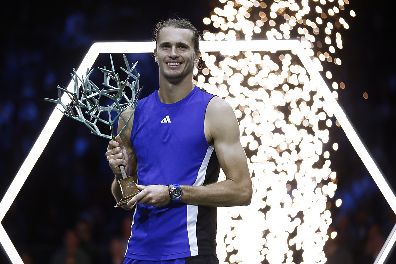 Zverevov sedmi Masters (Foto: EPA-EFE)