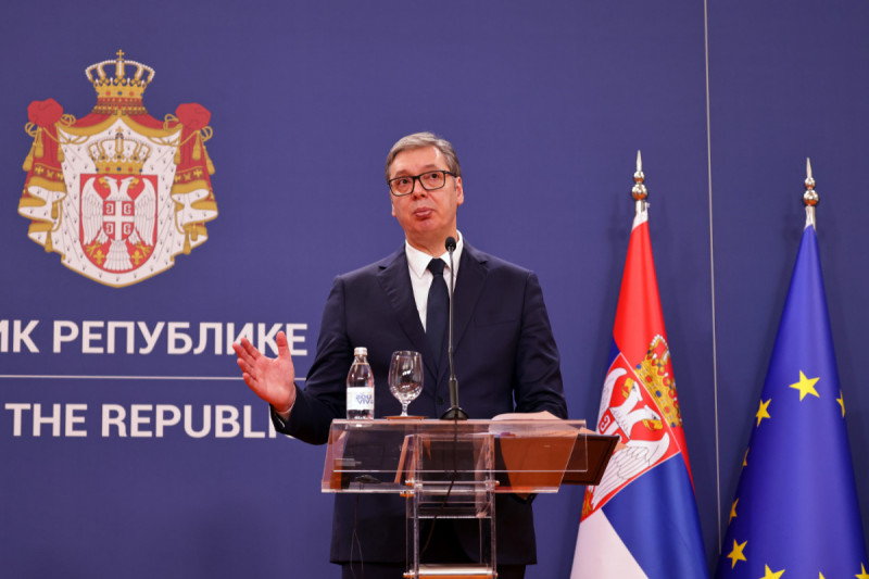 Predsjednik Srbije Aleksandar Vučić (Foto: EPA-EFE)