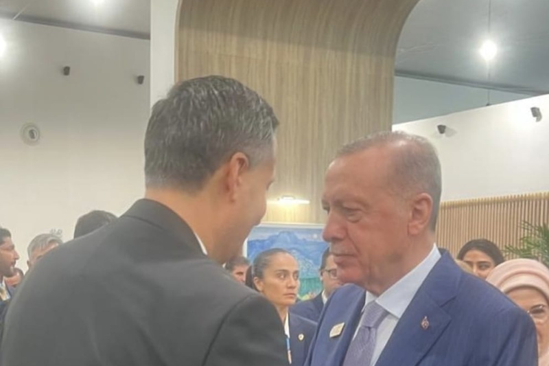 Denis Bećirović i Recep Tayyip Erdogan