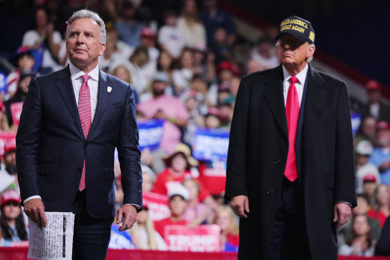 Steve Witkoff i Donald Trump (Foto: Reuters)