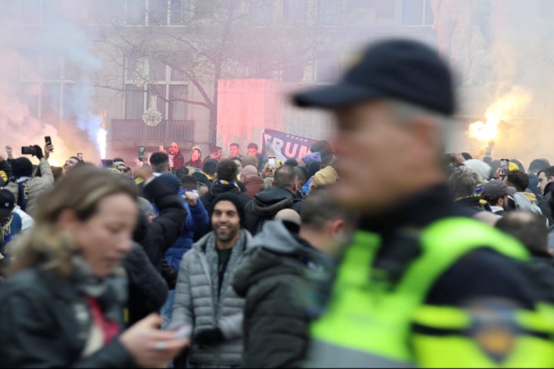 Incidenti prije i poslije utakmice u Amsterdamu (Foto: Reuters)