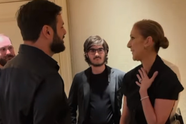 Stjepan Hauser i Celine Dion (Screenshot: Instagram)