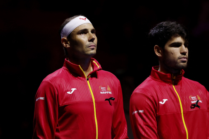 Nadal u suzama tokom intoniranja himne (Foto: Reuters)