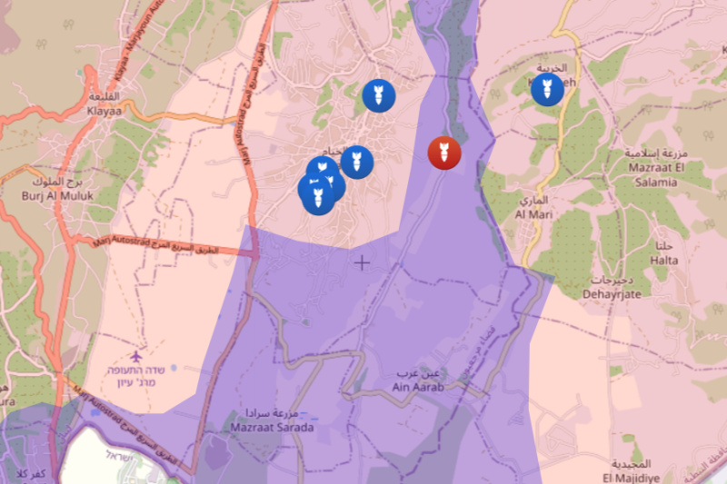 Mapa: hezbollah.liveuamap.com/