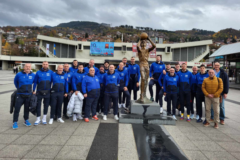 Košarkaši BiH spremni za utakmicu (Foto: KS BiH)