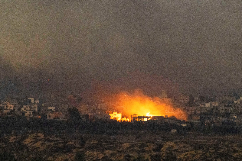 Pogled na sjever Gaze iz Aškolona (Foto: Reuters)