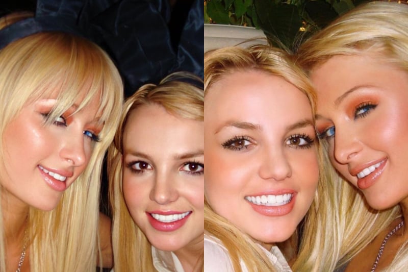 Paris Hilton i Britney Spears (Foto: Instagram)