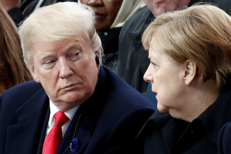 Donald Trump i Angela Merkel (Foto: Reuters)