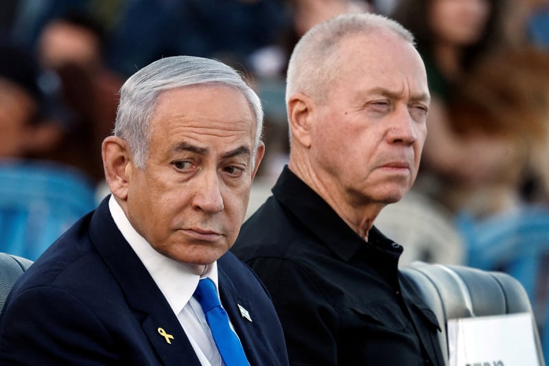 Benjamin Netanyahu i Yoav Gallant (Foto: Reuters)