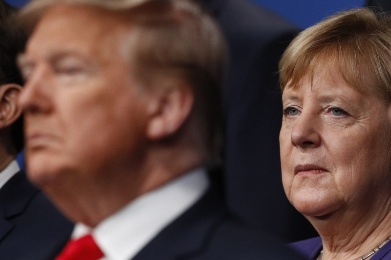 Angela Merkel i Donald Trump (Foto: EPA-EFE)