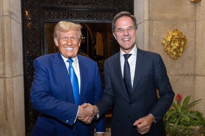 Domald Trump i Mark Rutte (Foto: NATO)