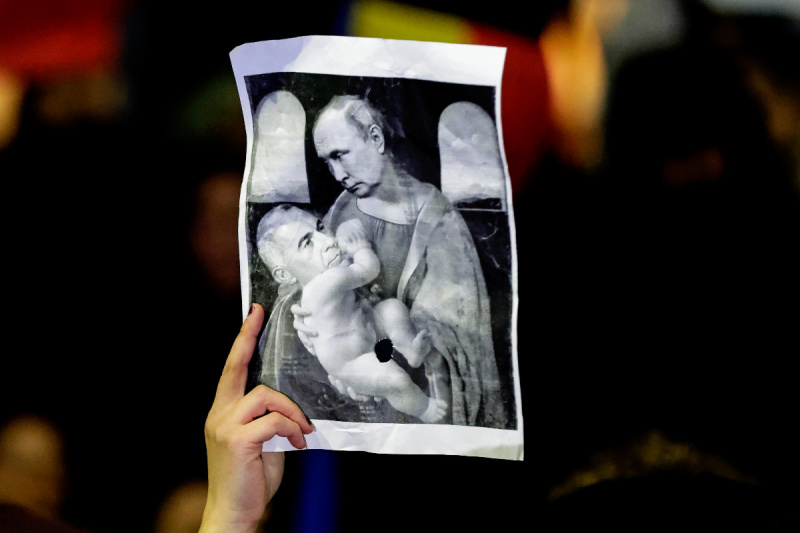 Georgescua prikazuju kao Putinovog čovjeka u Evropi (Foto: EPA-EFE)