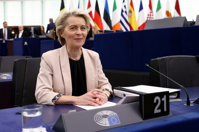 Ursula von der Leyen u Evropskom parlamentu (Foto: Reuters)