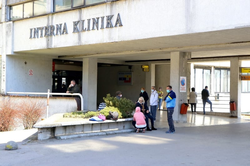 Klinika za interne bolesti pri UKC-.u Tuzla (Foto: A. K./Klix.ba)