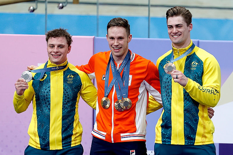 Matthew Richardson osvojio tri medalje na OI u Parizu (Foto: EPA-EFE)