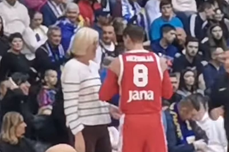 Razija Mujanović i Mario Hezonja (Foto: Screenshot)