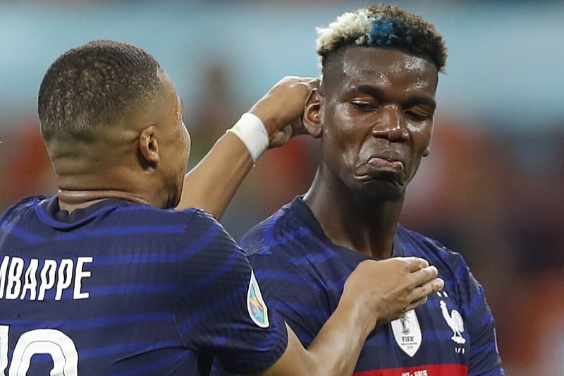 Kylian Mbappe i Paul Pogba (Foto: EPA-EFE)