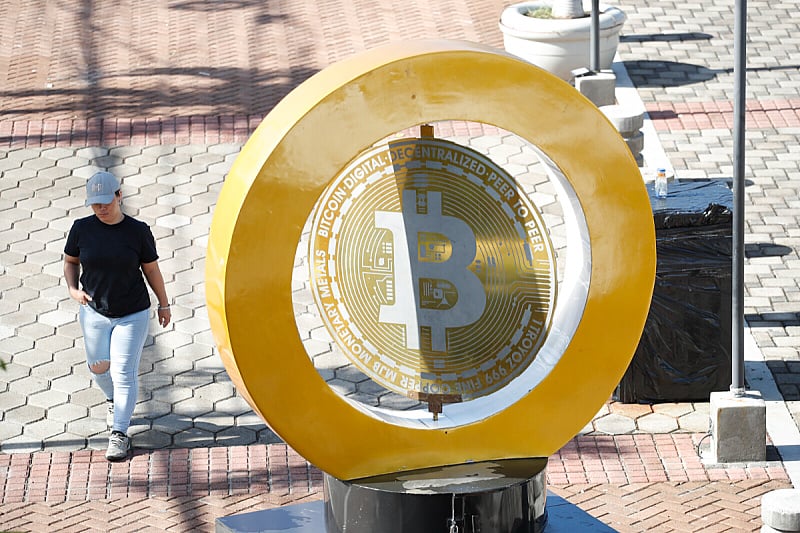 Bitcoin je u Salvadoru od 2021. godine službeno sredstvo plaćanja (Foto: EPA-EFE)