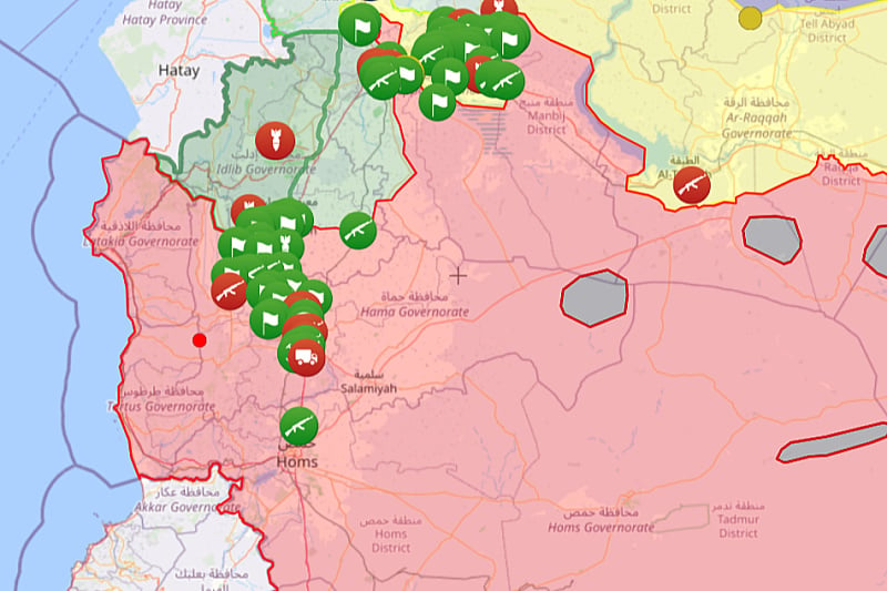 Mapa: syria.liveuamap.com