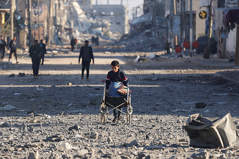 Palestinci u Gazi (Foto: Reuters)