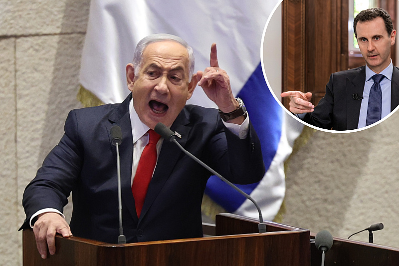 Netanyahu i Assad (Foto: EPA-EFE)