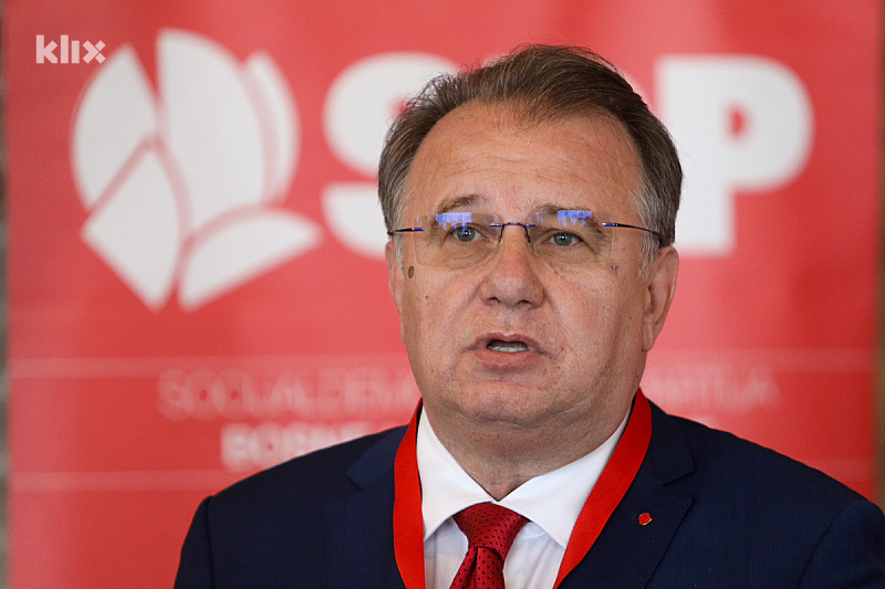 Predsjednik SDP-a Nermin Nikšić (Foto: I. L./Klix.ba)