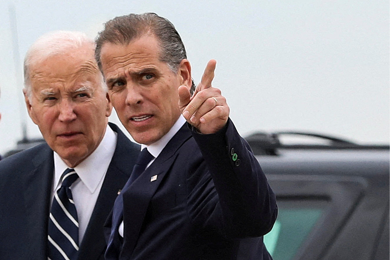 Joe Biden i Hunter Biden (Foto: Reuters)