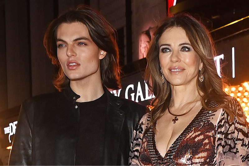 Elizabeht Hurley i Damian Hurley (Foto: Twitter)